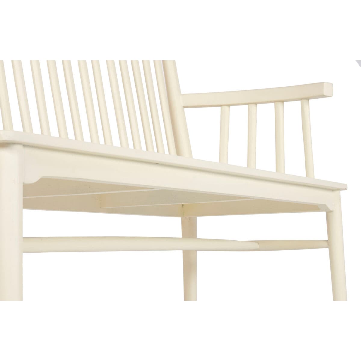 Banco Home ESPRIT Crema Madera de mango Madera MDF 150 X 50 X 98 CM - Image 8