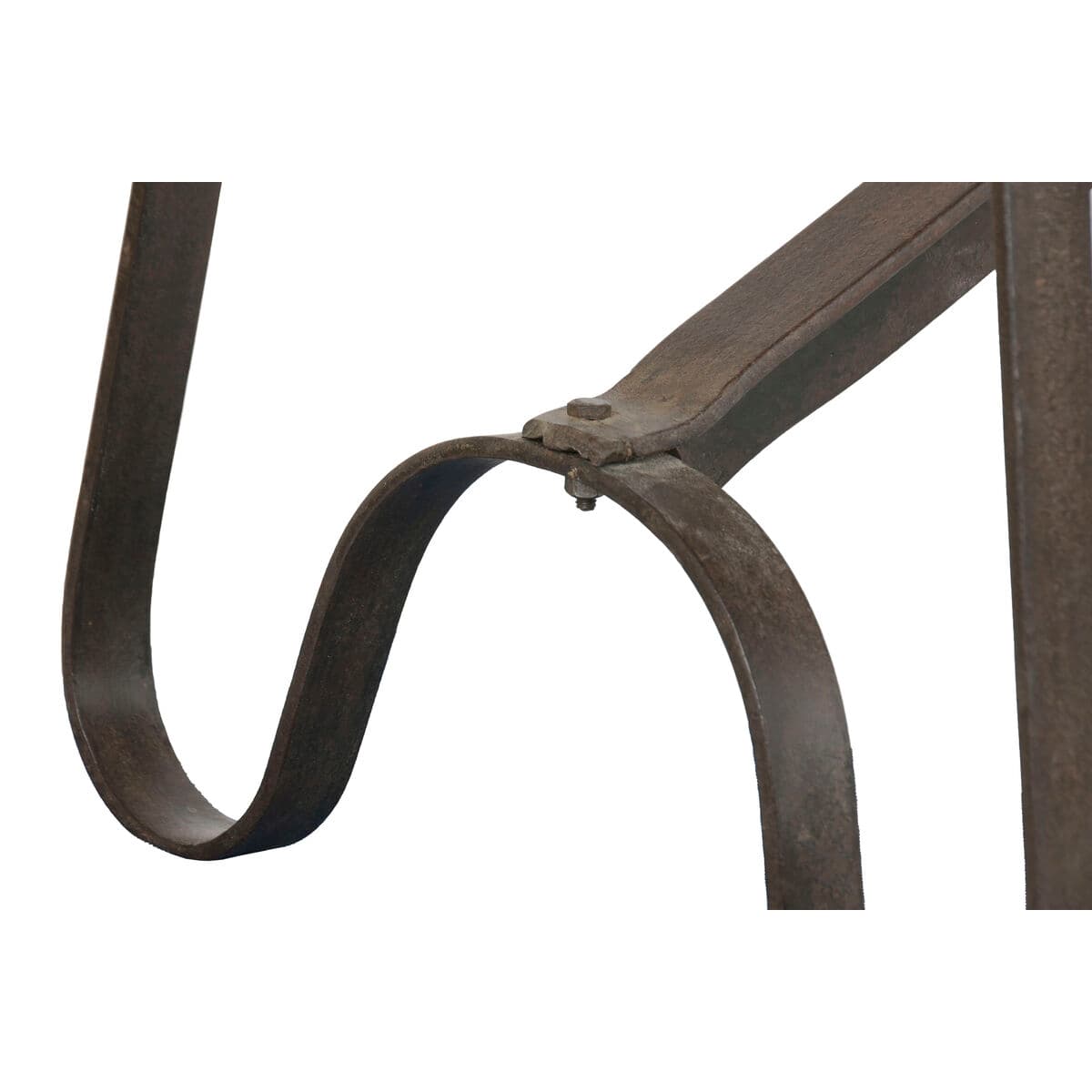 Banco Home ESPRIT Negro Natural Hierro madera de teca 152 X 41 X 46 CM - Image 7