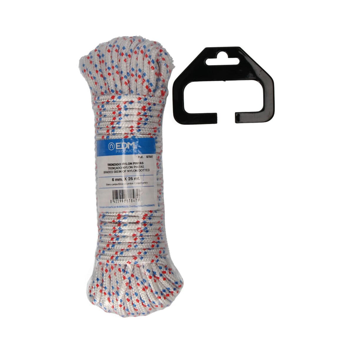 Punottu köysi EDM 87847 Kolmiväri Nylon 25 m - Image 2