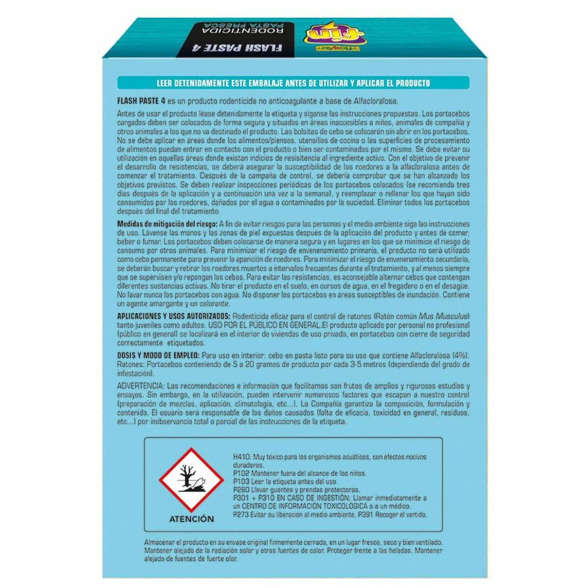 Raticida Flower 120 g - Image 2