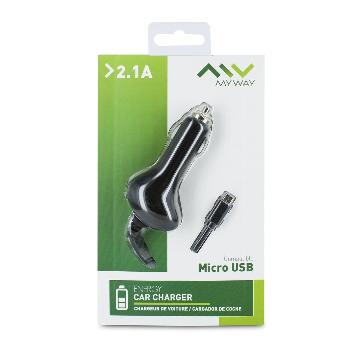 Billaddare Myway Svart 10,5 W - Image 3