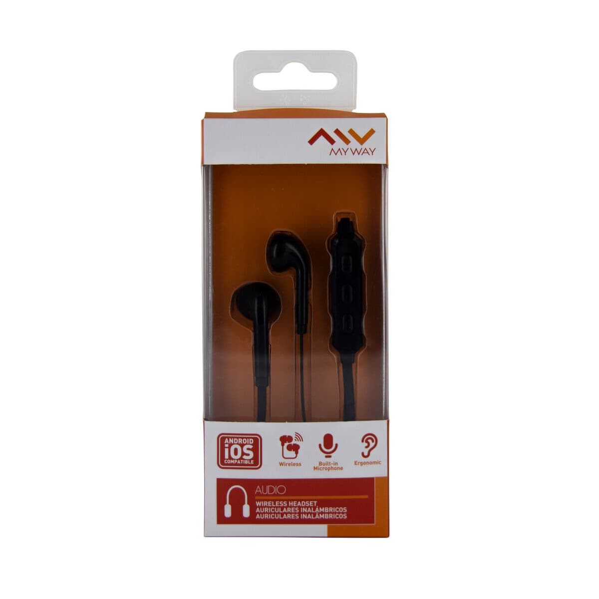 Casques avec Microphone Myway Noir - Image 3
