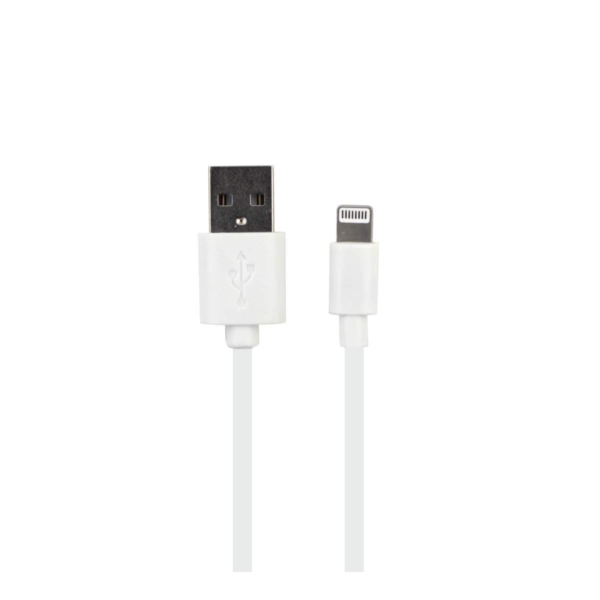 myway cable USB-Lightning 2.4A 1m blanco - Image 3