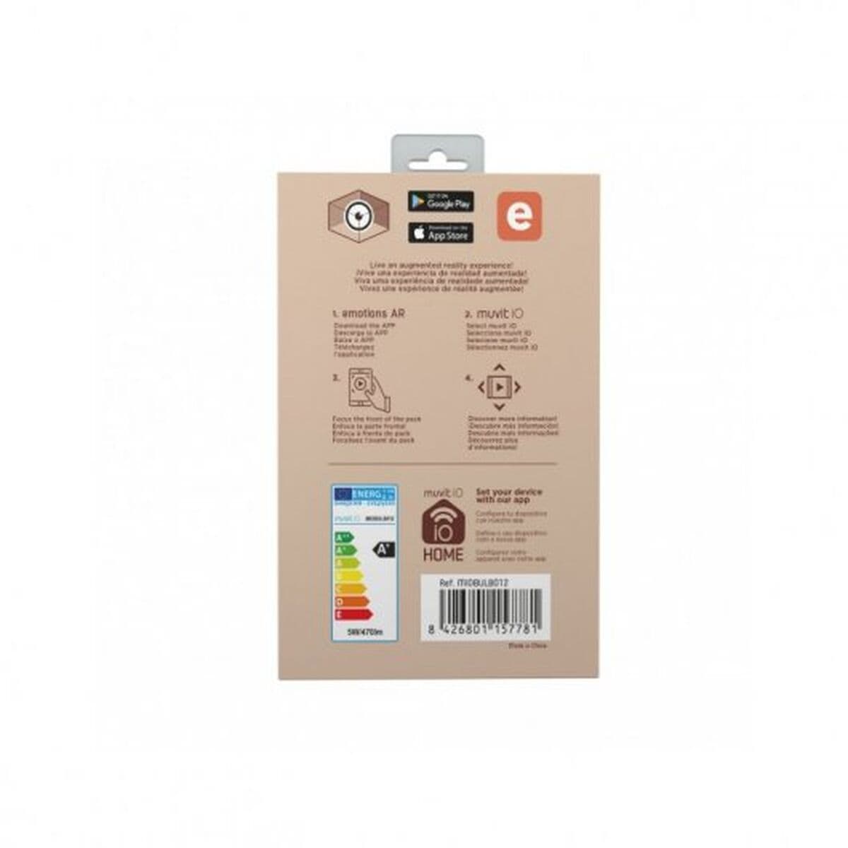 Išmani Lemputė Muvit iO 5 W E27 1800 K 2700 K 480 Lm Wi-Fi - Image 17