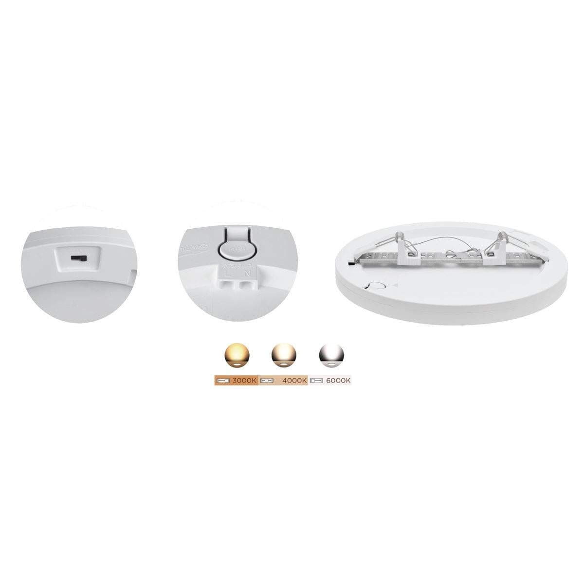 Faretto da incasso Muvit iO Bianco 30 W 3000 lm 330 mm Wi-Fi - Image 11