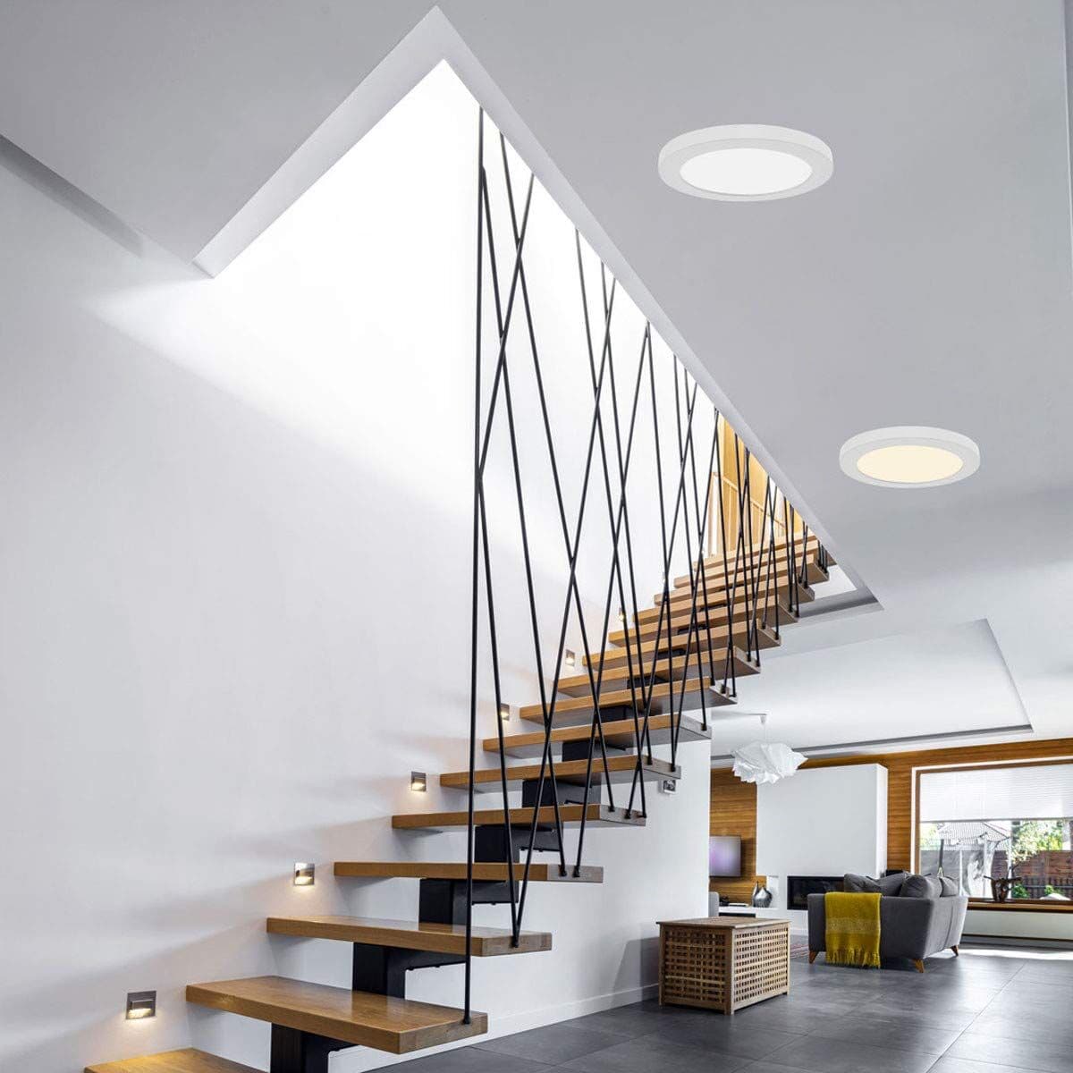 Faretto da incasso Muvit iO Bianco 30 W 3000 lm 330 mm Wi-Fi - Image 13