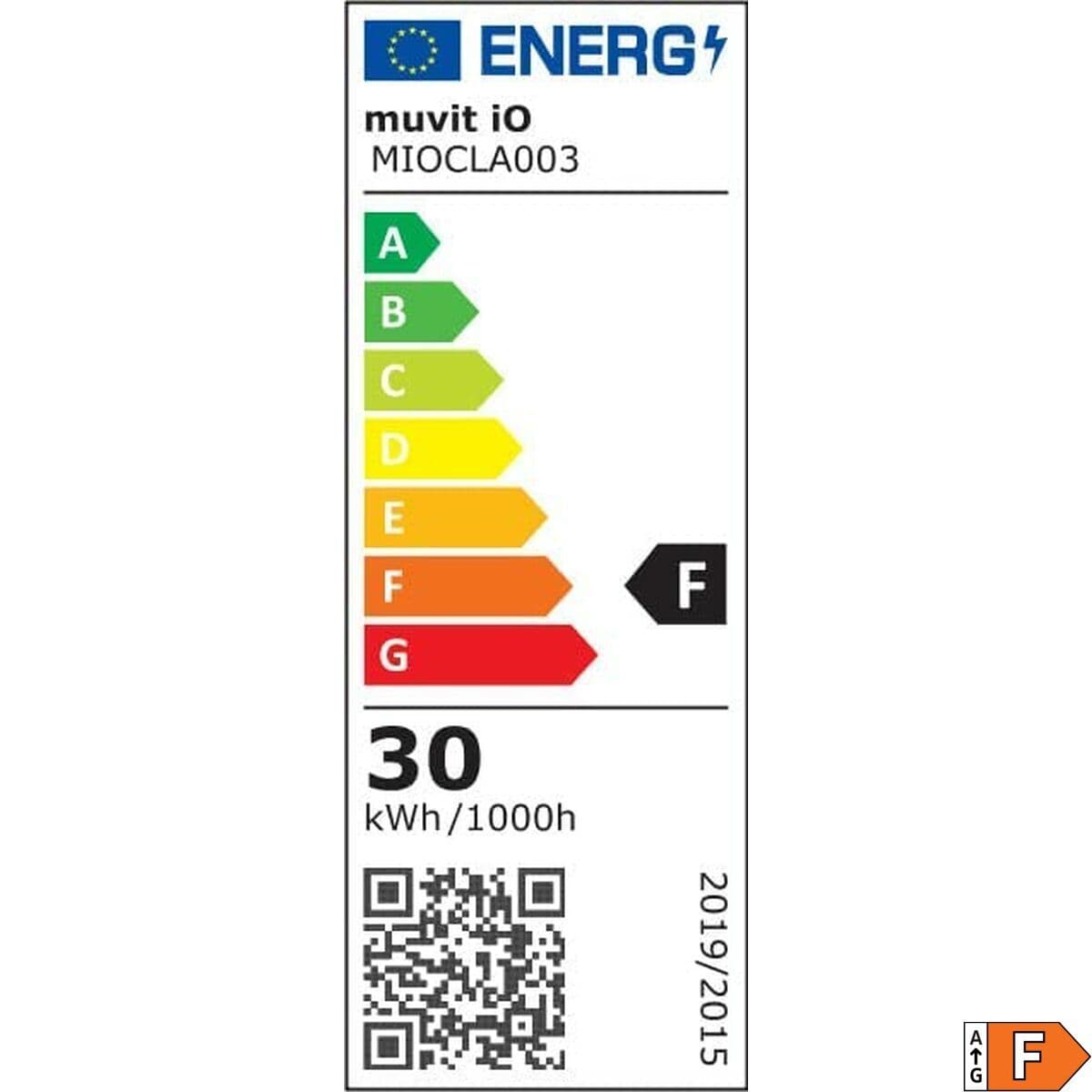 Faretto da incasso Muvit iO Bianco 30 W 3000 lm 330 mm Wi-Fi - Image 2