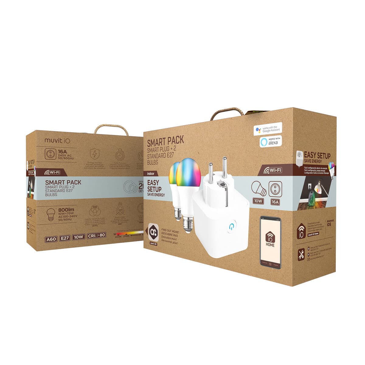 Slim Stopcontact Muvit iO Wi-Fi 220 V - Image 9