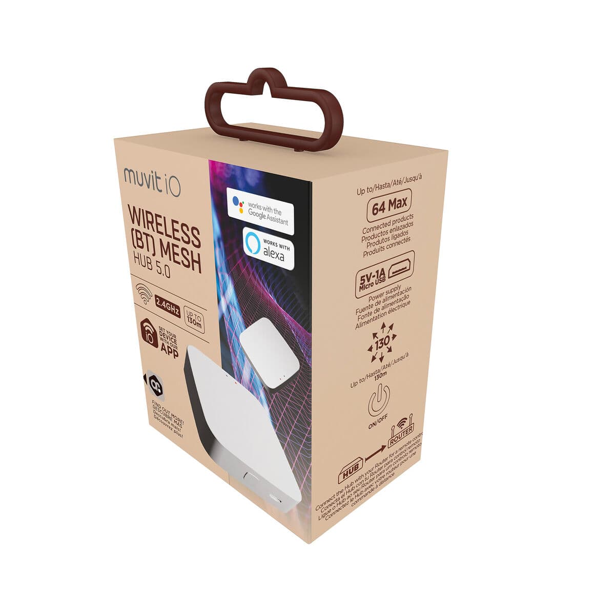 Access point muvit iO Wireless Mesh Hub White - Image 4