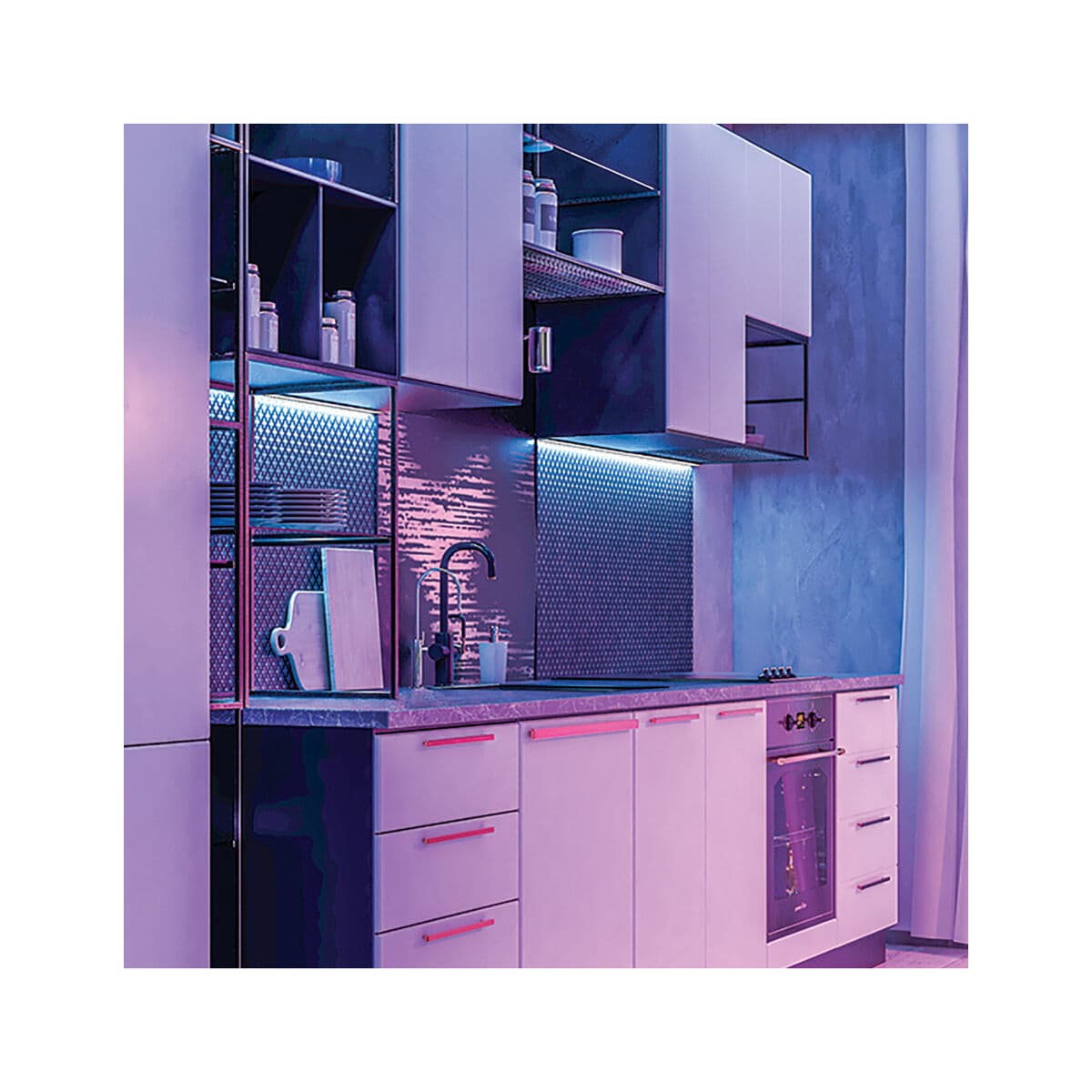 LED-Leisten Muvit iO Schwarz Bunt Gold F 5 m - Image 9