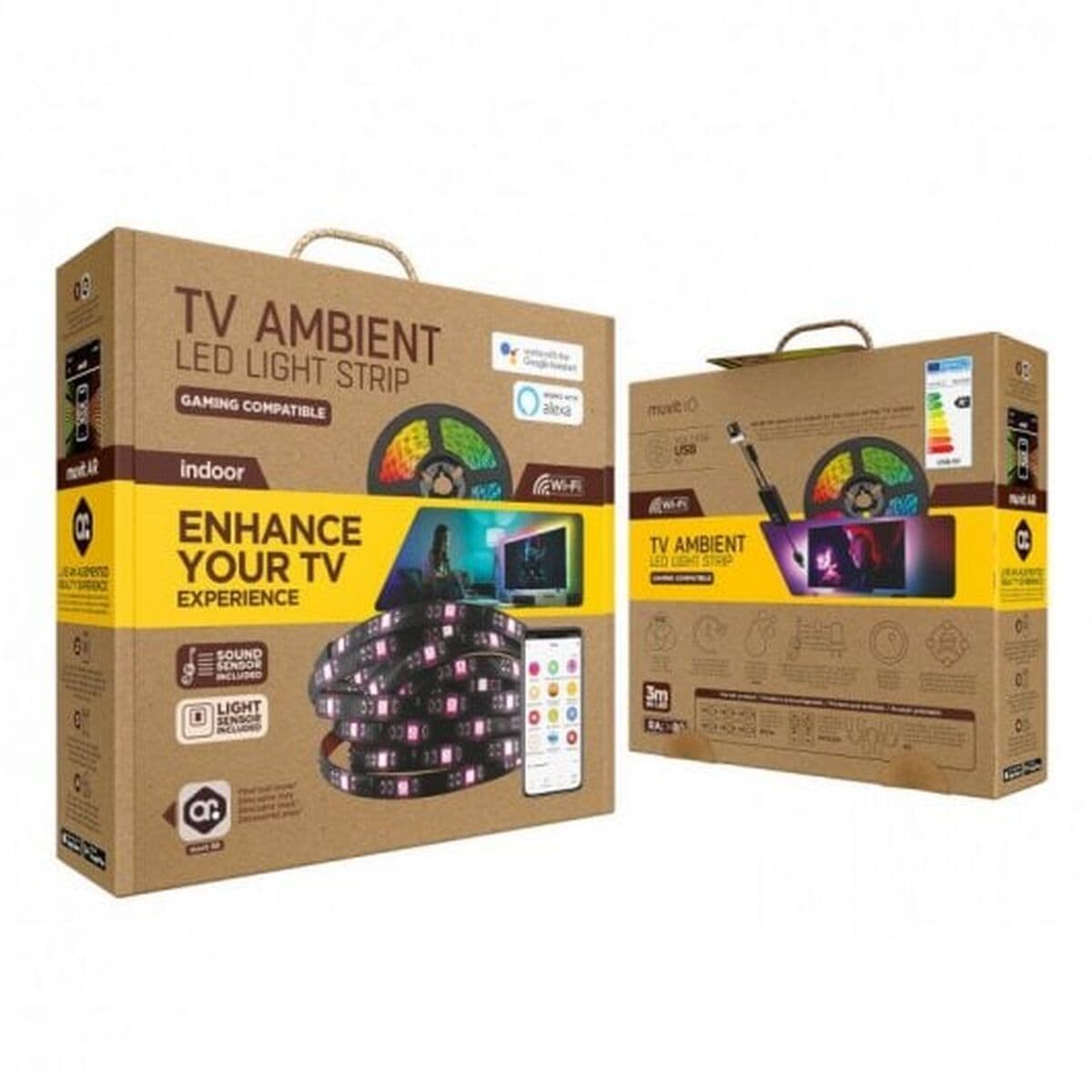 LED trakovi Muvit iO Svart 30 cm 3 m - Image 18