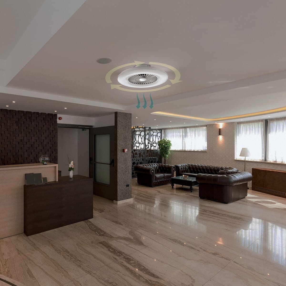 Stropna svjetiljka Muvit iO Bijela Wi-Fi - Image 5