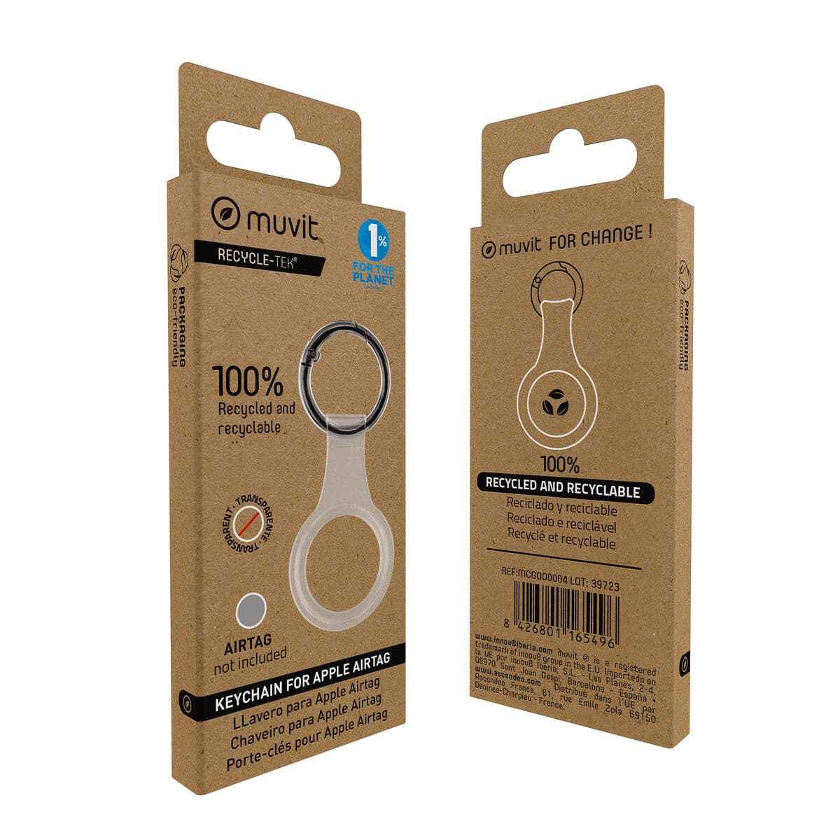 Võtmekett Muvit for Change Must Ümbris AirTag - Image 2