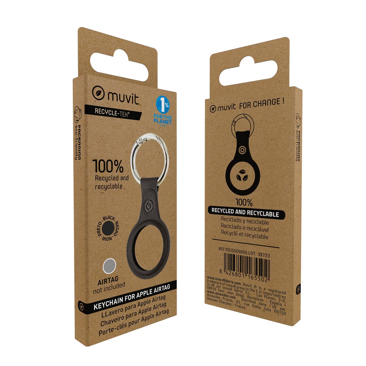 Võtmekett Muvit for Change Must Ümbris AirTag - Image 2