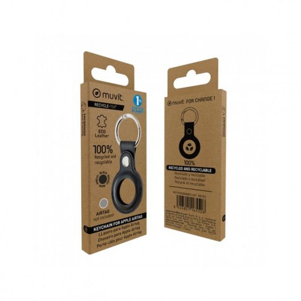 Avaimenperä Muvit Musta AirTag Kotelo - Image 8