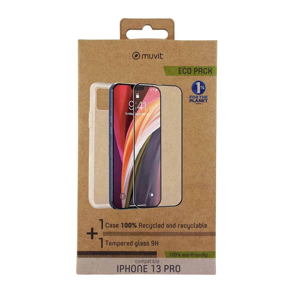 Housse et Protecteur pour Téléphone Portable Muvit for Change iPhone 13 Pro
