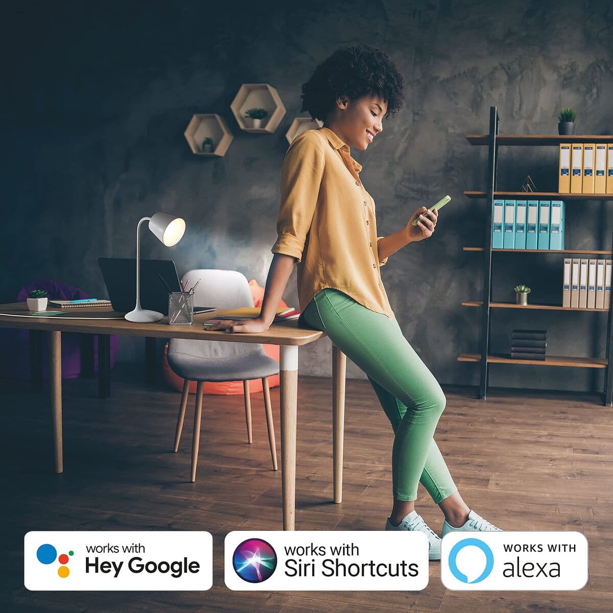 Tischlampe Muvit MIOLAMP004 Weiß 6 W Wi-Fi (1 Stück) - Image 19