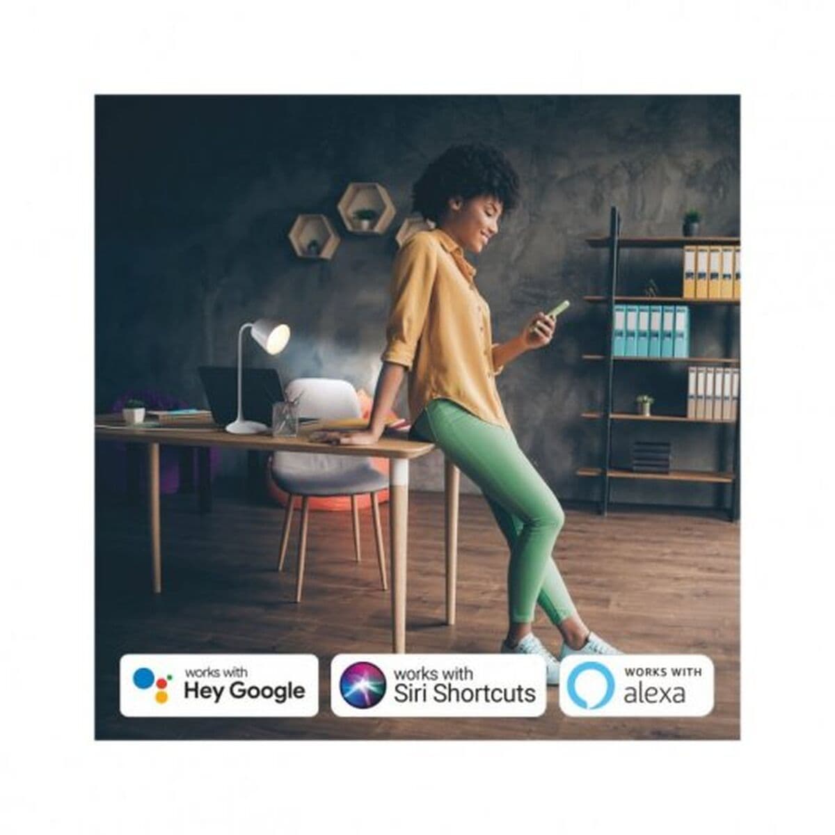 Tischlampe Muvit MIOLAMP004 Weiß 6 W Wi-Fi (1 Stück) - Image 17