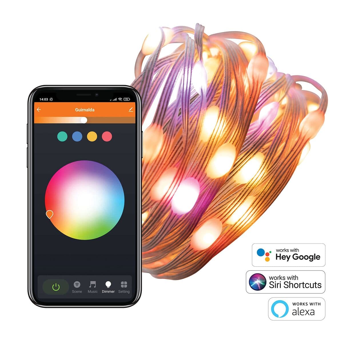 muvit iO Guirnalda WiFi Dreamcolor Mini LED RGB 5m - Image 15