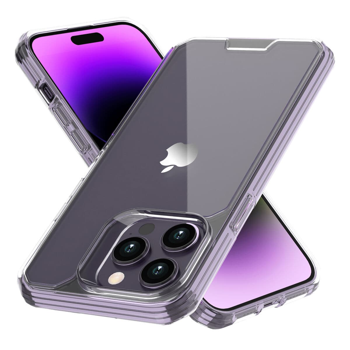 Protection pour téléphone portable Muvit for Change iPhone 14 Pro Max Transparent - Image 5