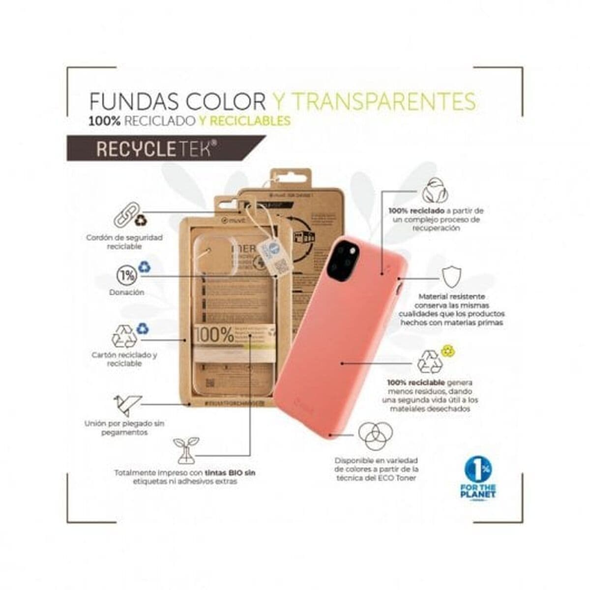Protection pour téléphone portable Muvit iPhone 14 Plus iPhone 14 Plus - Image 6