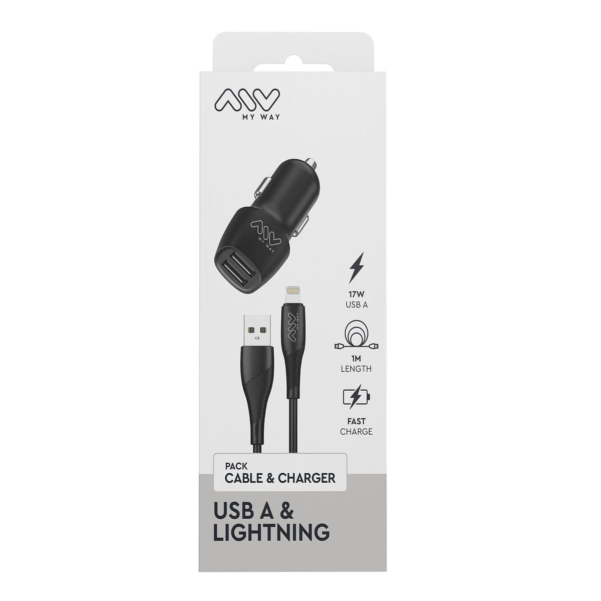 Billaddare Myway Svart - Image 4