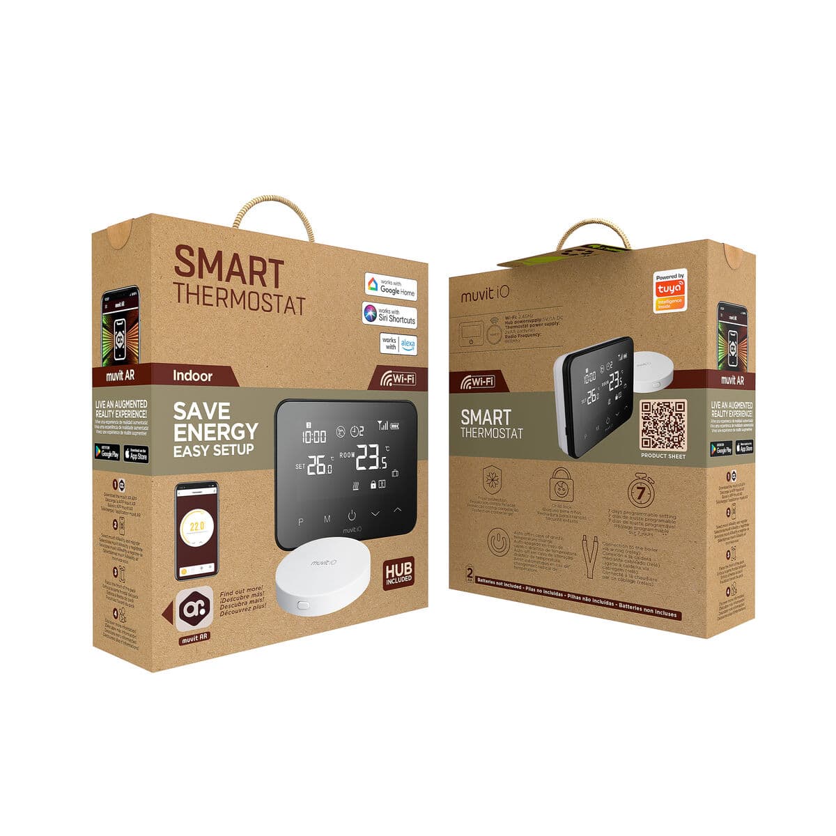 muvit iO Termostato Inteligente cableado y hub para internet - Image 23