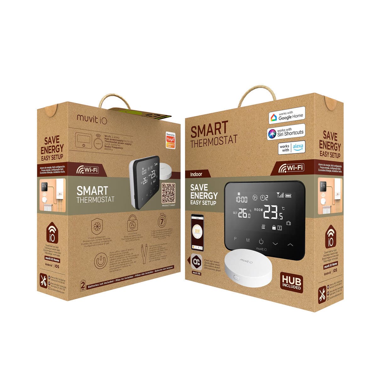 muvit iO Termostato Inteligente cableado y hub para internet - Image 24