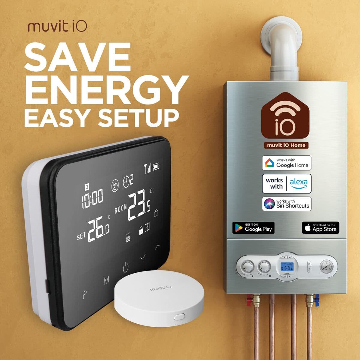 muvit iO Termostato Inteligente cableado y hub para internet - Image 12