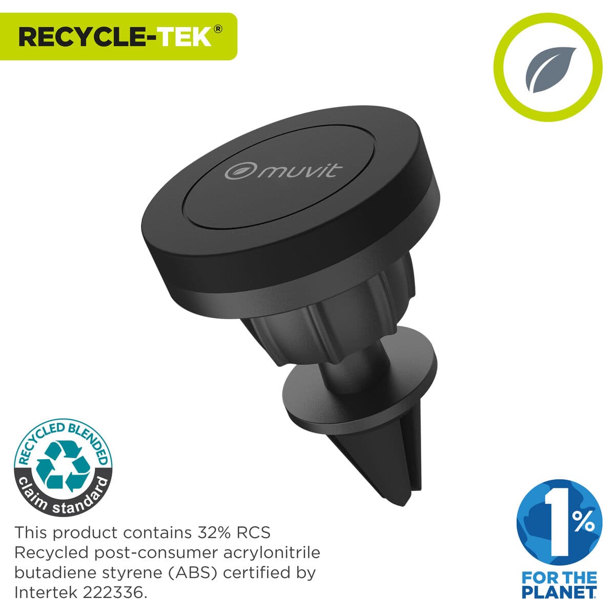 Mobile support Muvit MCCHL0001 Black - Image 3