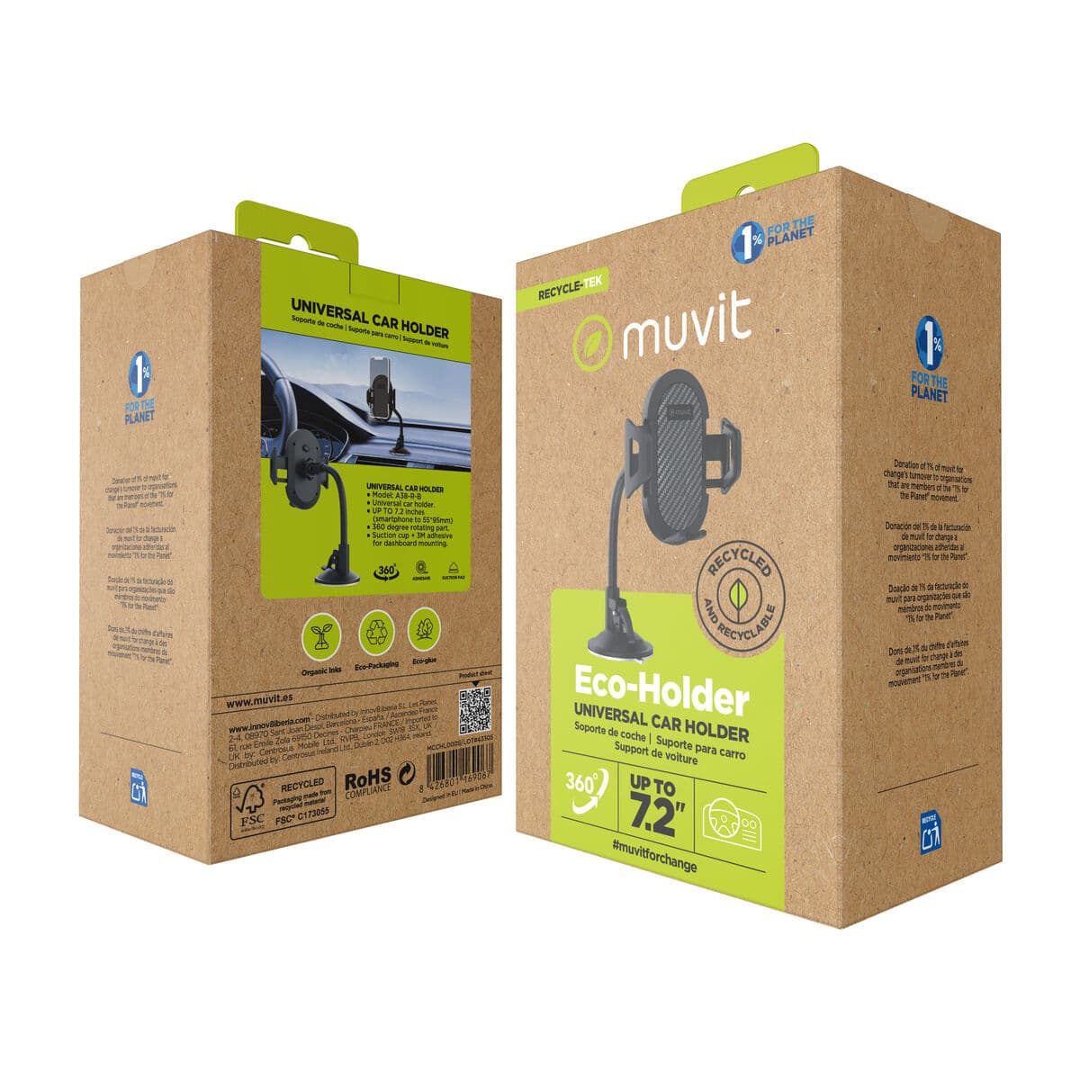 Bilmontering Muvit Svart 7" - Image 13