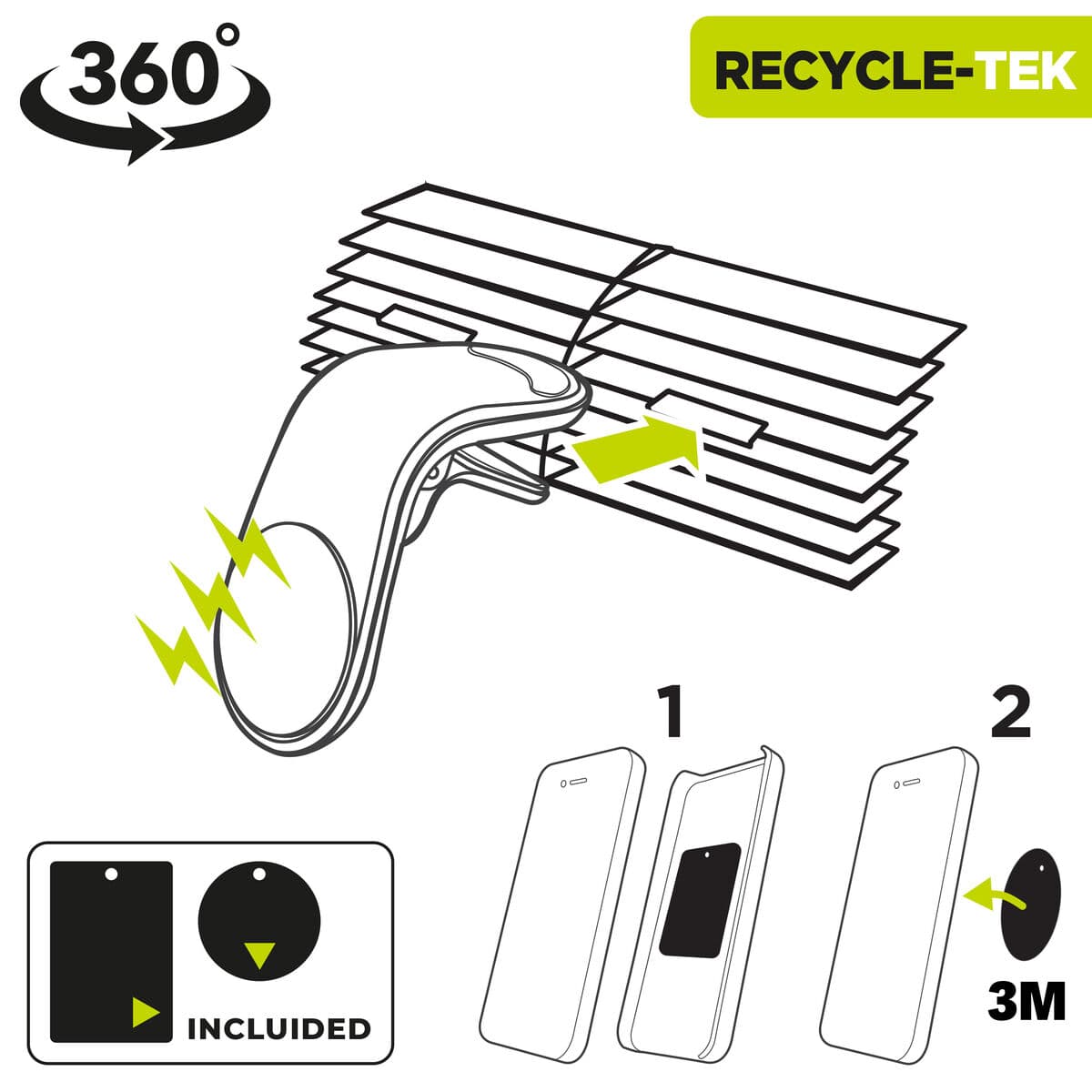 Mobilstøtte Muvit MCCHL0007 Svart - Image 5