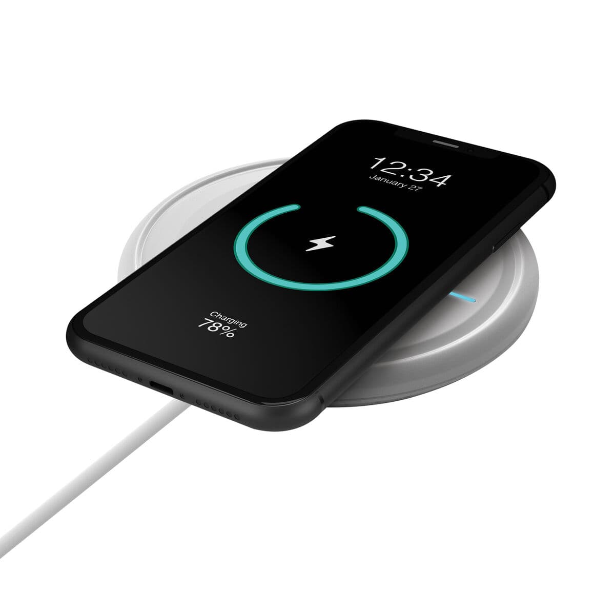 Cargador Inalámbrico Muvit for Change W114-R WHITE Blanco - Image 2