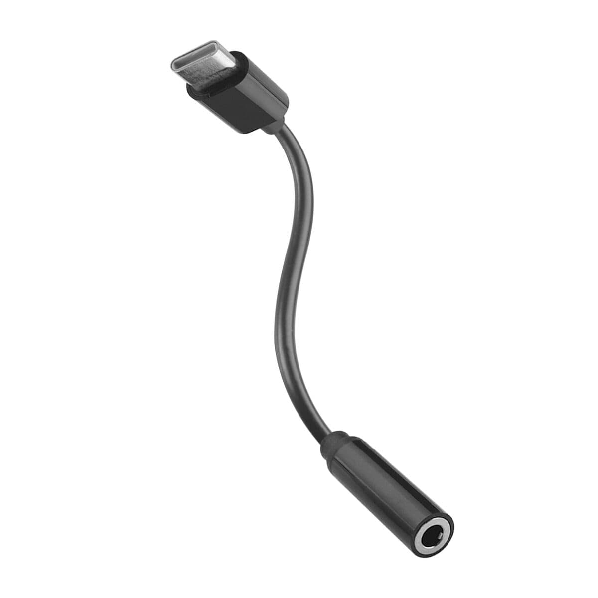 USB-C till Jack 3.5 mm Adapter Muvit for Change JDS-C35 Svart