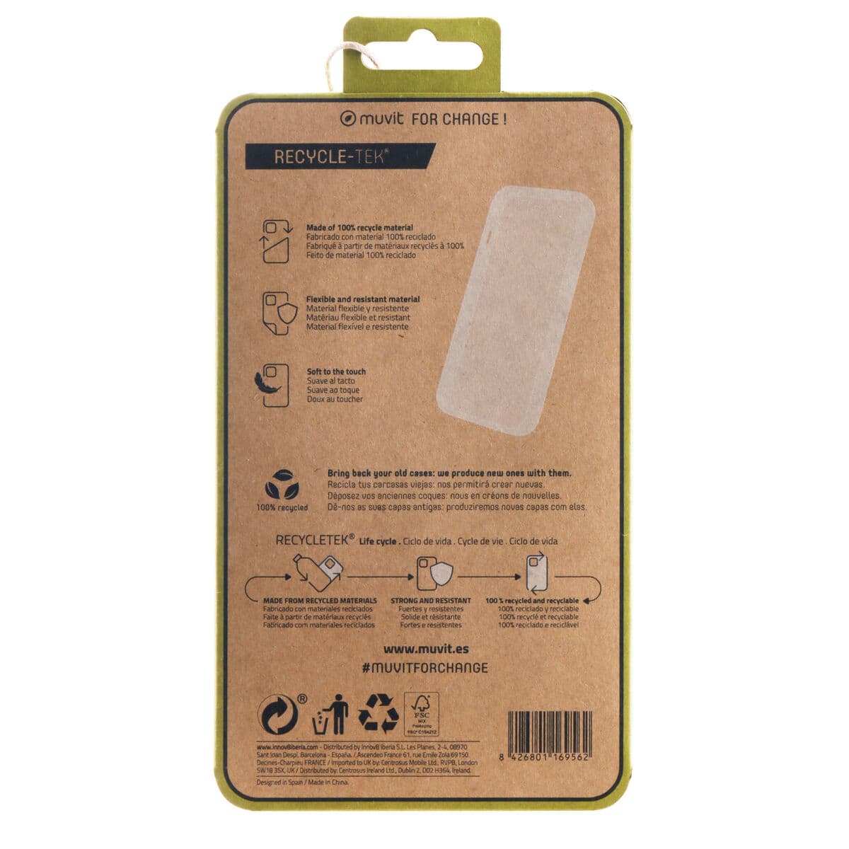 Protection pour téléphone portable Muvit for Change A78 5G/A58 5G - Image 3