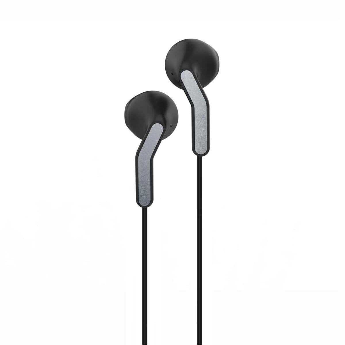 Casques avec Microphone Muvit E56 Noir - Image 2