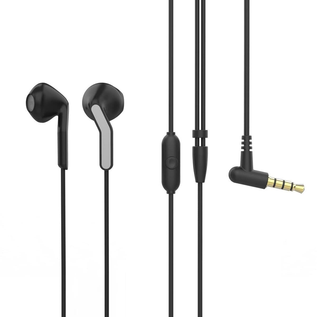 Casques avec Microphone Muvit E56 Noir - Image 3
