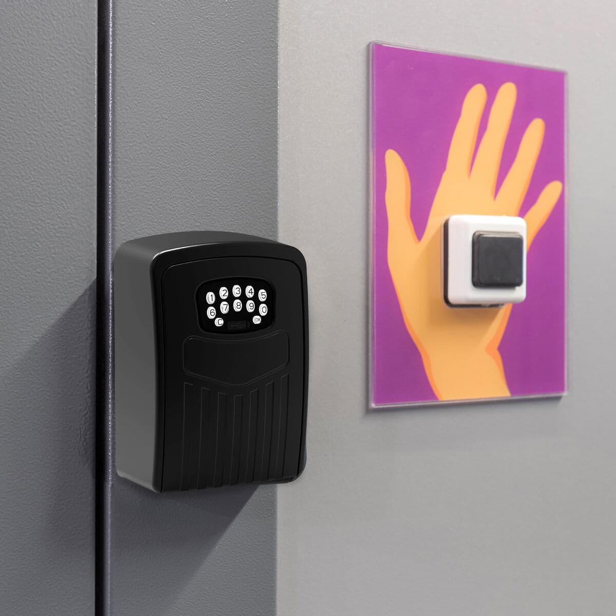 Saugi dėžutė raktams Muvit SMKB2-BT Juoda - Image 8