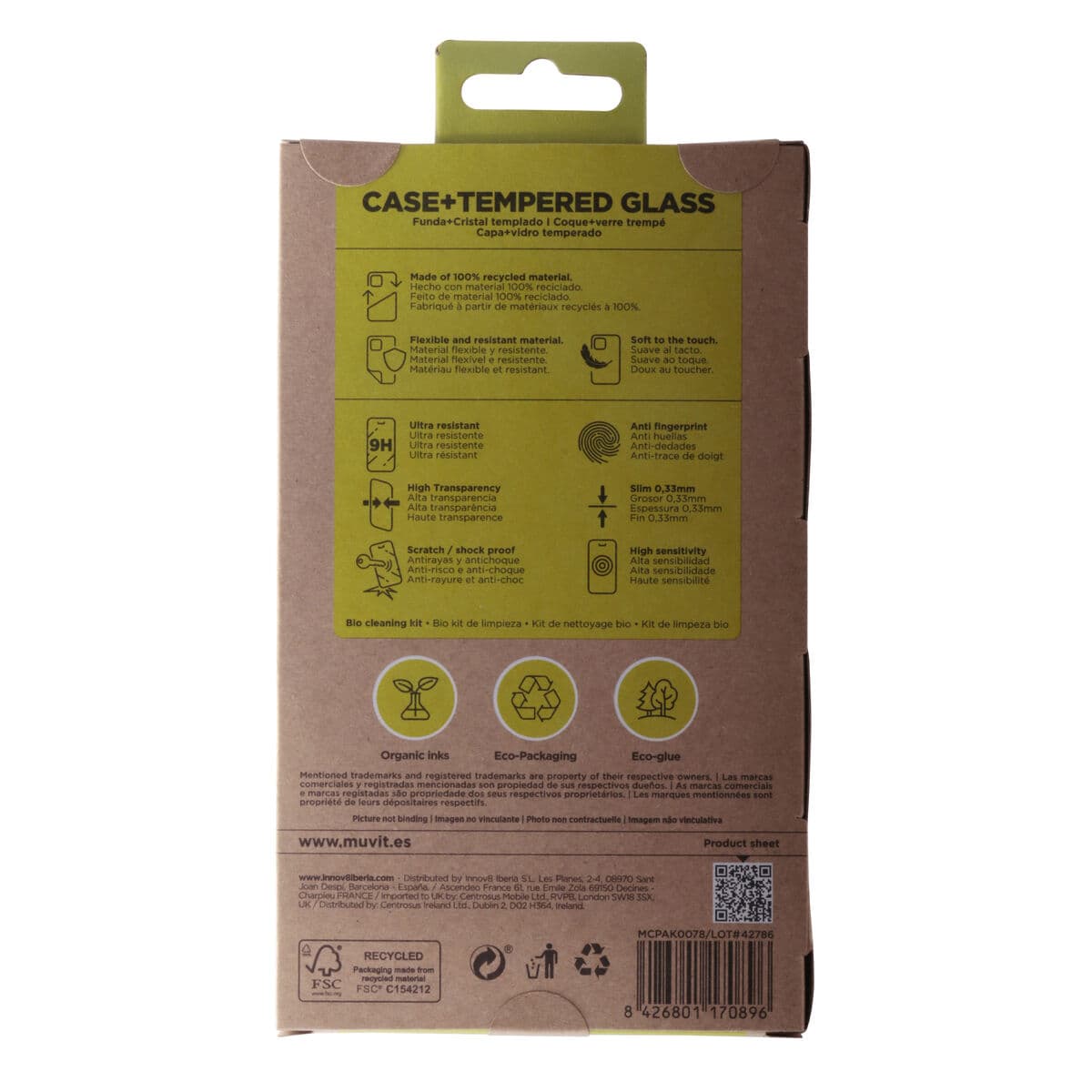 Housse et Protecteur pour Téléphone Portable Muvit for Change Galaxy A54 5G Samsung Galaxy A54 5G - Image 6