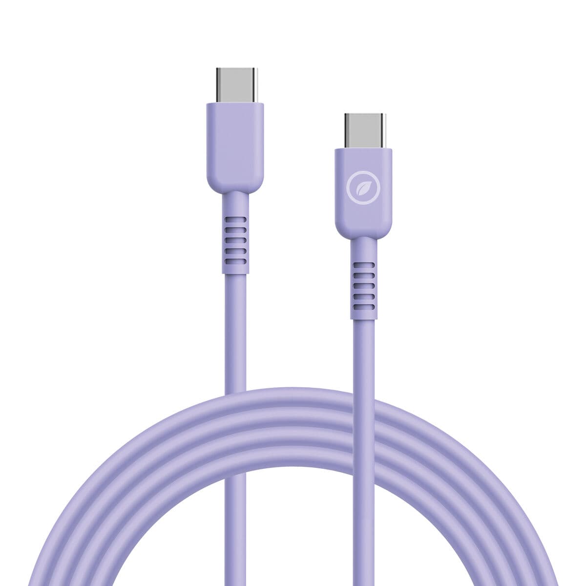 Câble USB-C vers USB-C Muvit for Change Lavande 1,2 m
