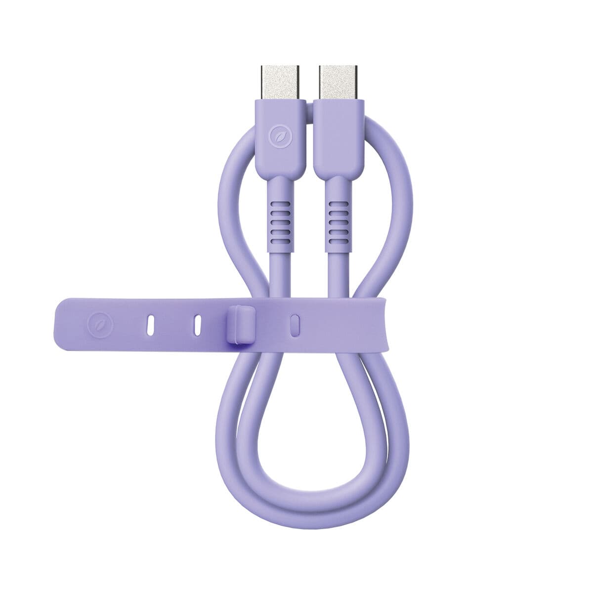 Câble USB-C vers USB-C Muvit for Change Lavande 1,2 m - Image 3
