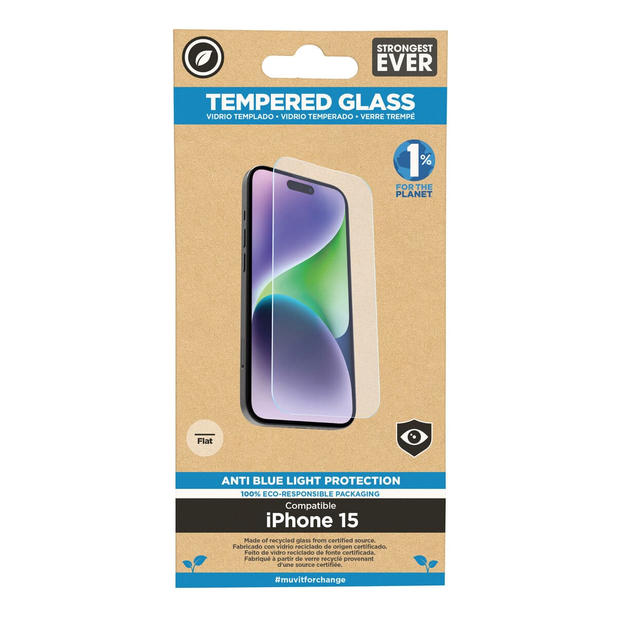 Film Protecteur pour Téléphone Portable Muvit for Change
