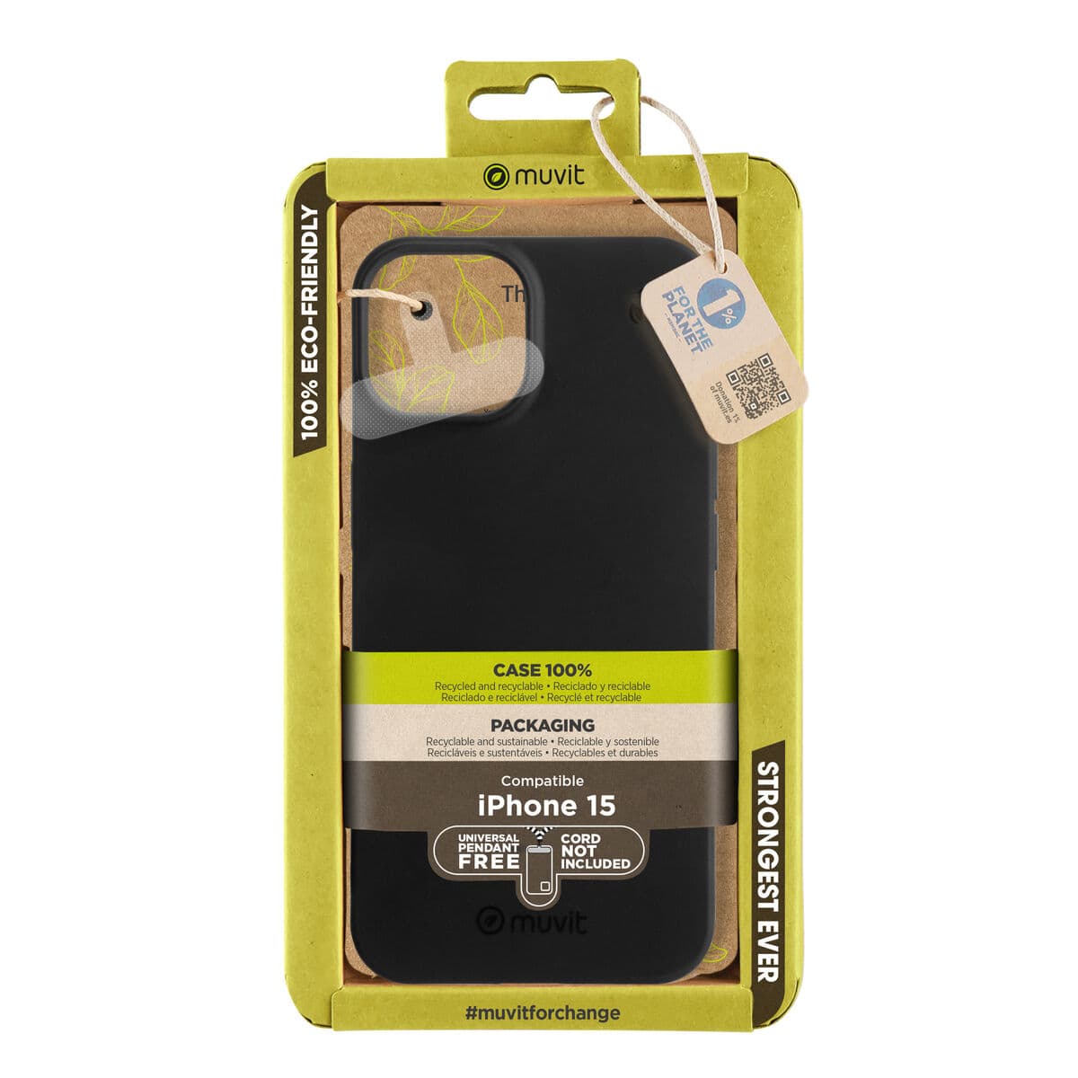 Protection pour téléphone portable Muvit for Change iPhone 15 iPhone 15 - Image 2