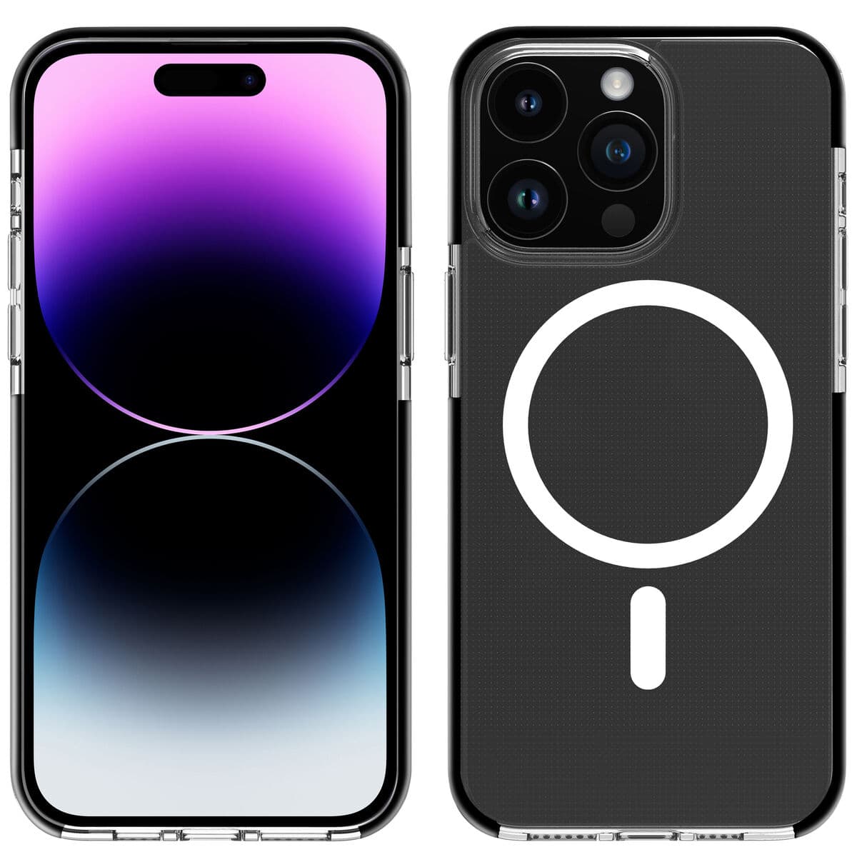 Mobile cover Muvit for Change iPhone 15 Pro Clear Magnetic - Image 3