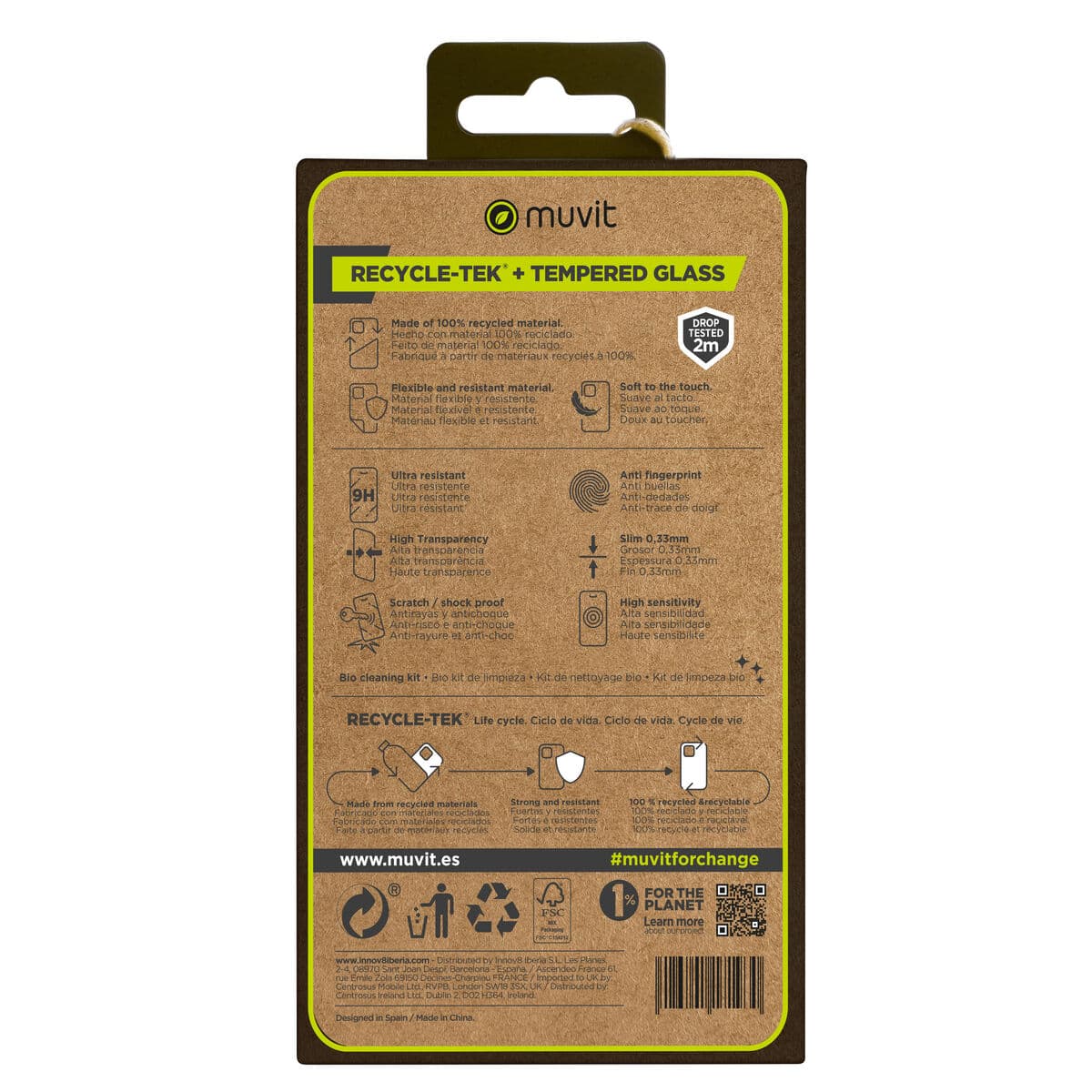 Housse et Protecteur pour Téléphone Portable Muvit for Change iPhone 15 Pro Max - Image 4