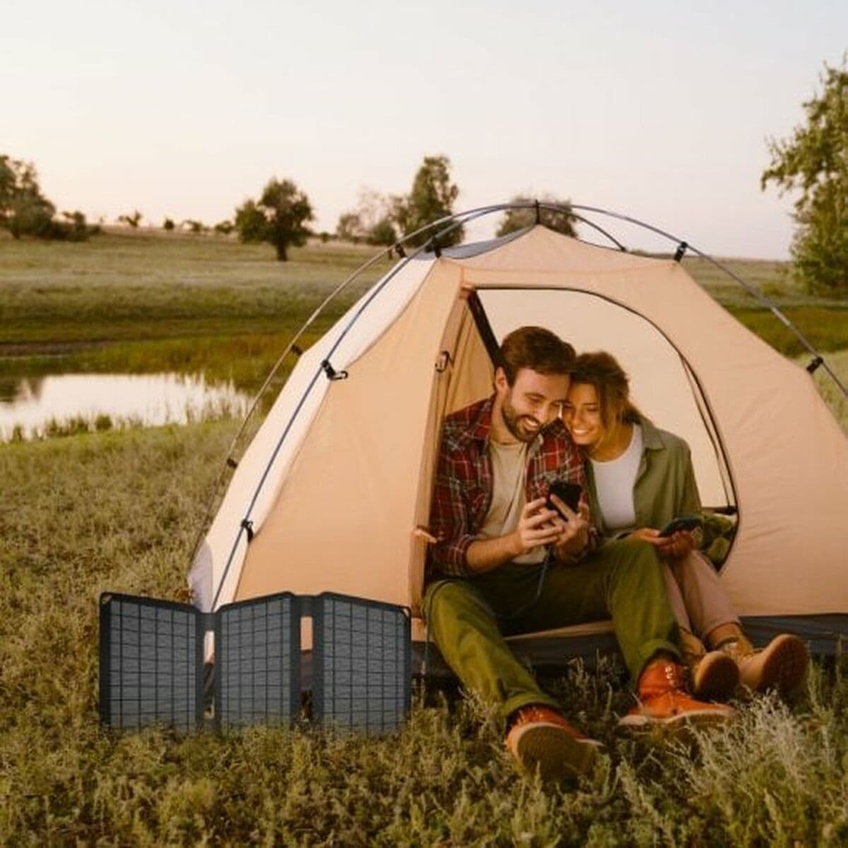 Solladdare Muvit 15W SOLAR CHARGER Svart 15 W - Image 6