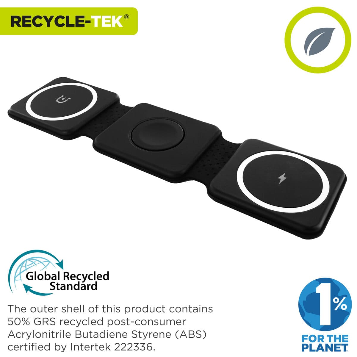 Cargador Inalámbrico Muvit for Change APH-WC101 Negro - Image 2