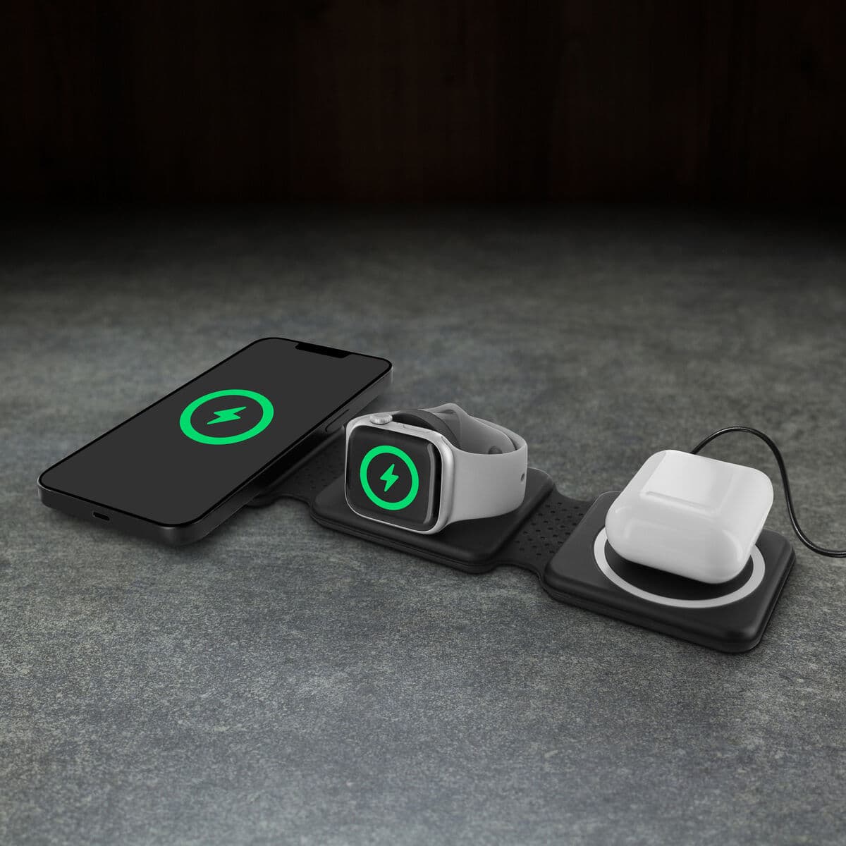 Cargador Inalámbrico Muvit for Change APH-WC101 Negro - Image 5