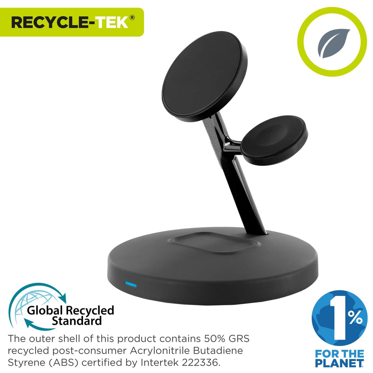 Cargador Inalámbrico Muvit for Change APH-MWC3 Negro - Image 2