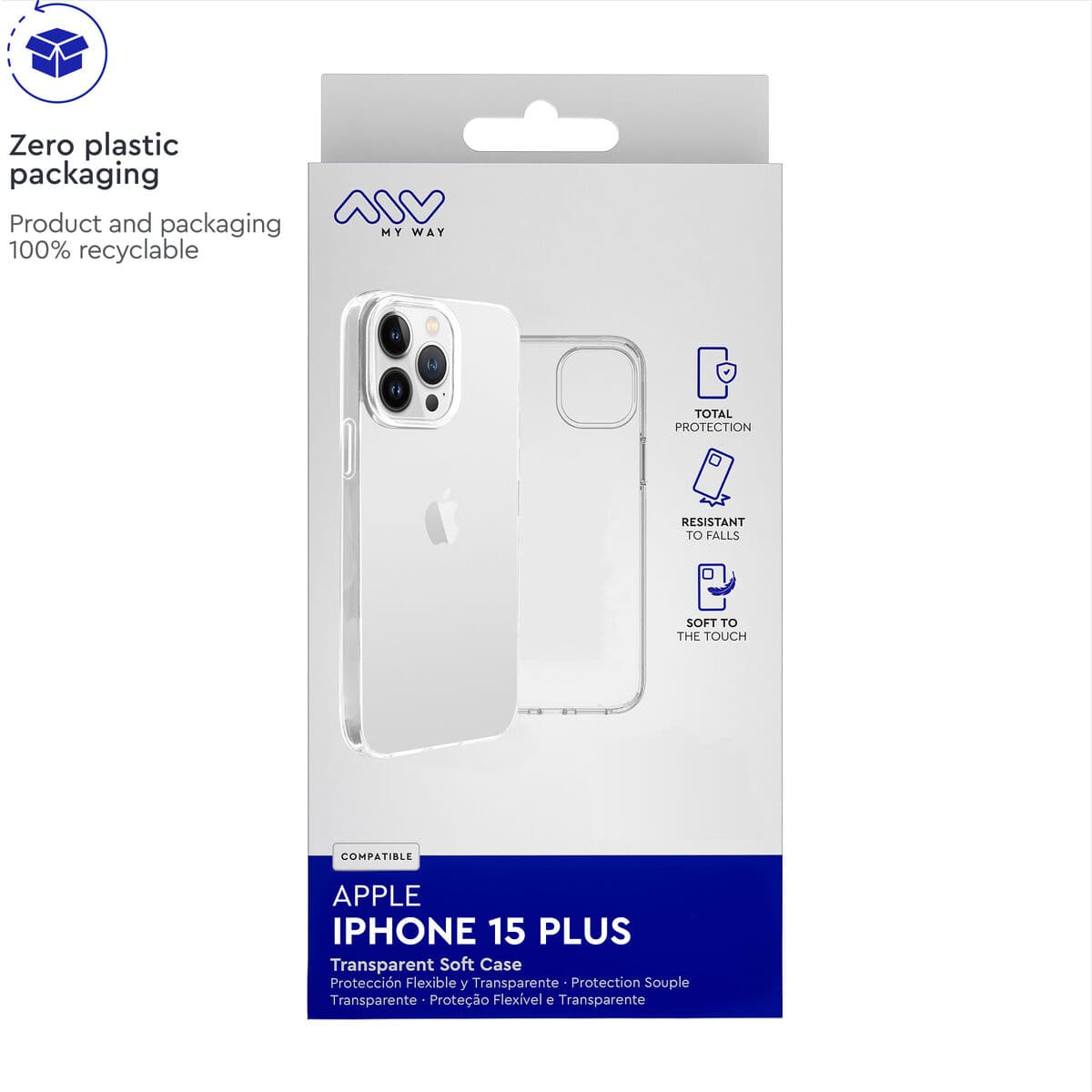 Protection pour téléphone portable Myway iPhone 15 Plus - Image 2